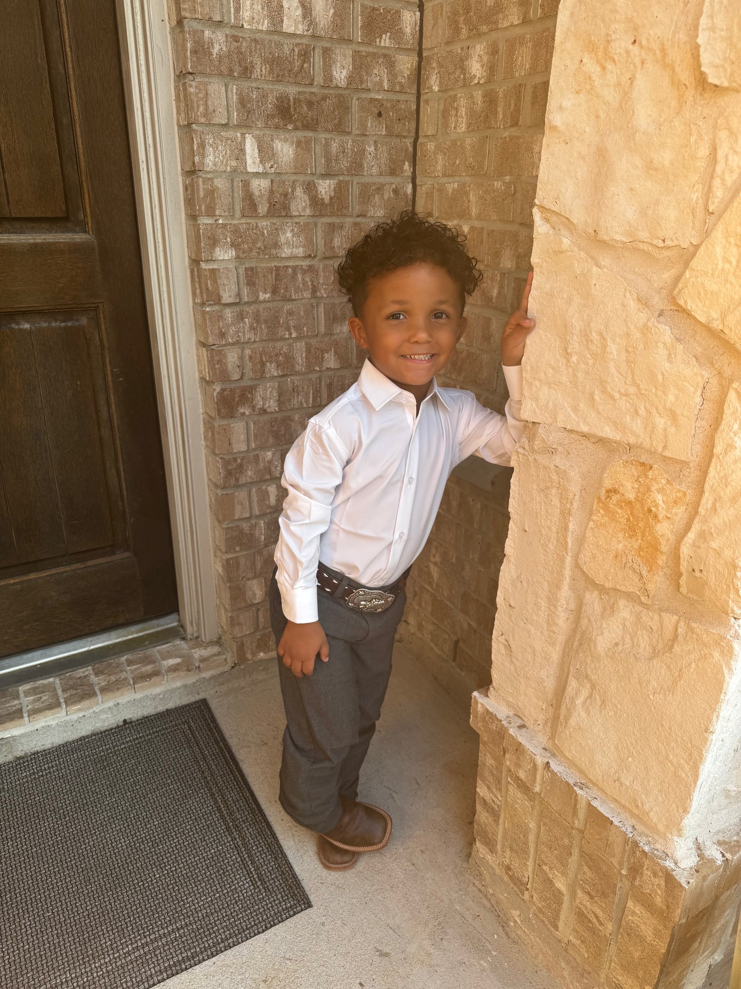 The Classic White Button-Up